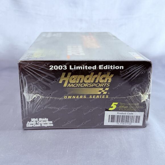 2003 Team Caliber Owners Series Terry Labonte #5 Kellogg’s 1:24 Diecast Sealed - Picture 2 of 4